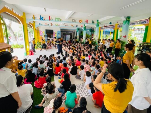 ☄️🔥THỰC TẬP PHƯƠNG ÁN PHÒNG CHÁY CHỮA CHÁY VÀ CỨU NẠN CỨU HỘ NĂM 2023 TẠI TRƯỜNG MẦM NON 19.5🔥🔥