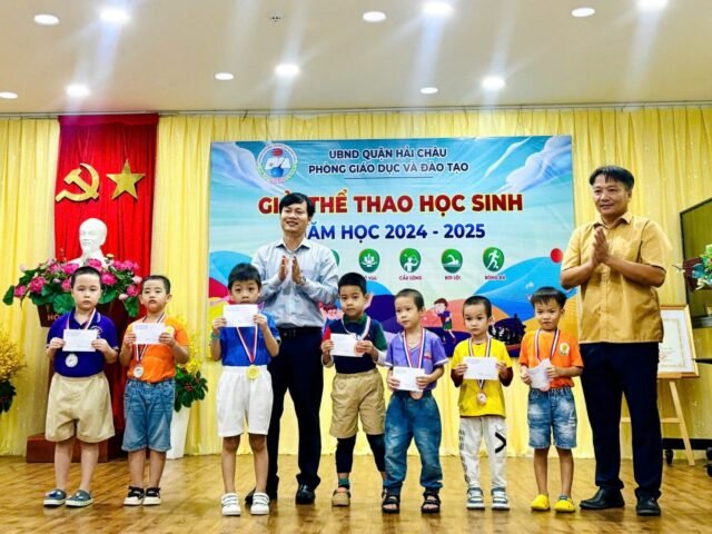 GIẢI THỂ THAO HỌC SINH CẤP QUẬN NĂM HỌC 2024-2025