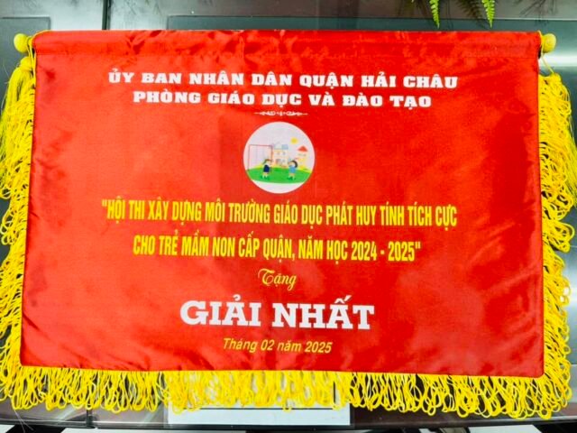 HỘI THI “XÂY DỰNG MÔI TRƯỜNG GIÁO DỤC PHÁT HUY TÍNH TÍCH CỰC CHO TRẺ MN” CẤP QUẬN NĂM HỌC 2024-2025.